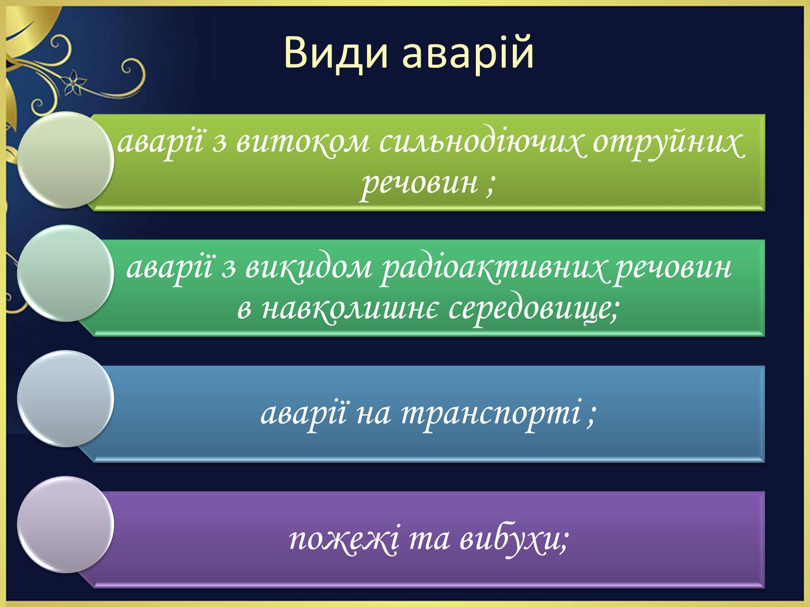 Презентація на тему «Аварії та пожежі. Правила поведінки при пожежі» - Слайд #3