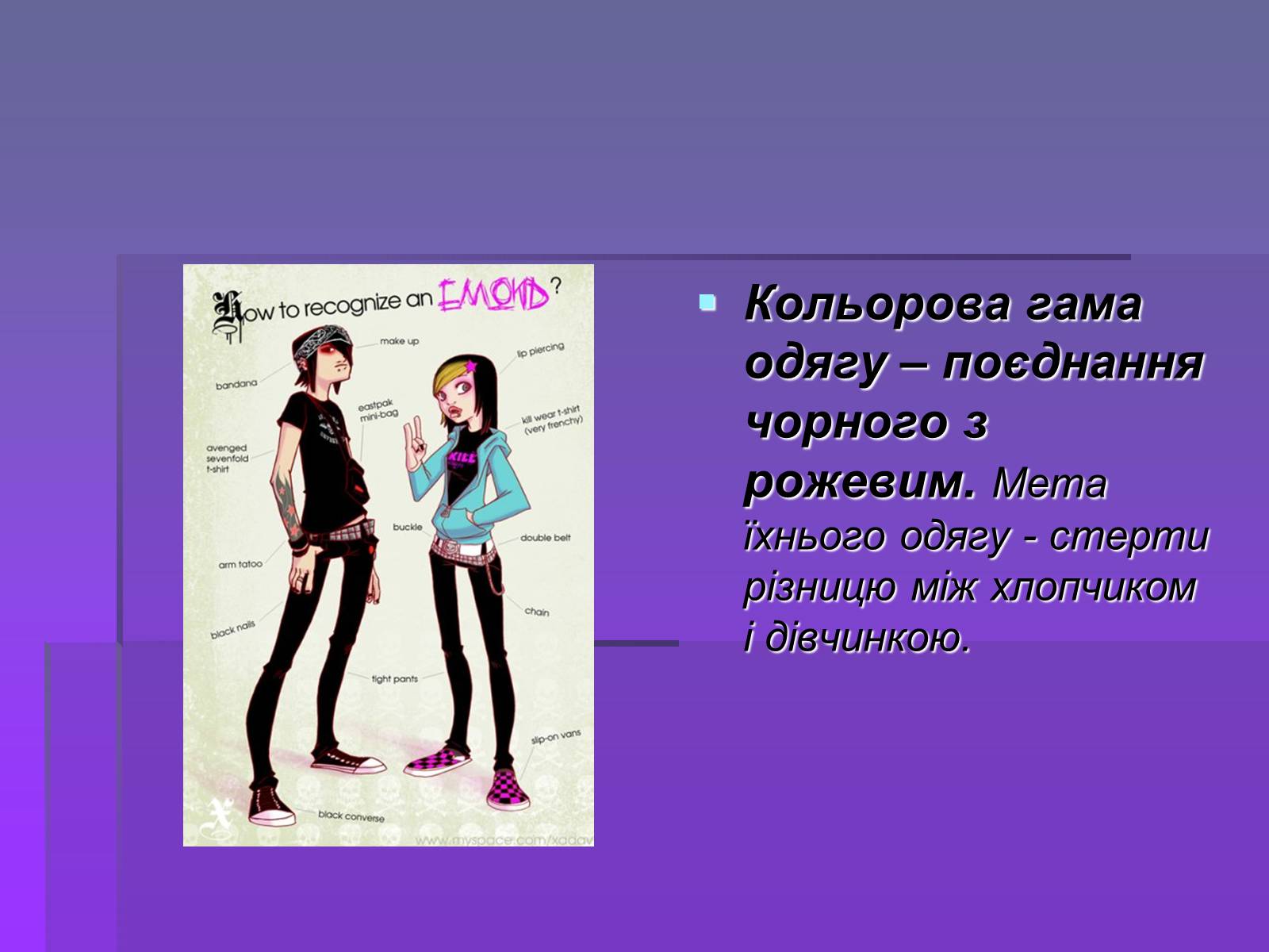 Презентація на тему «Молодіжні субкультури» (варіант 19) - Слайд #41