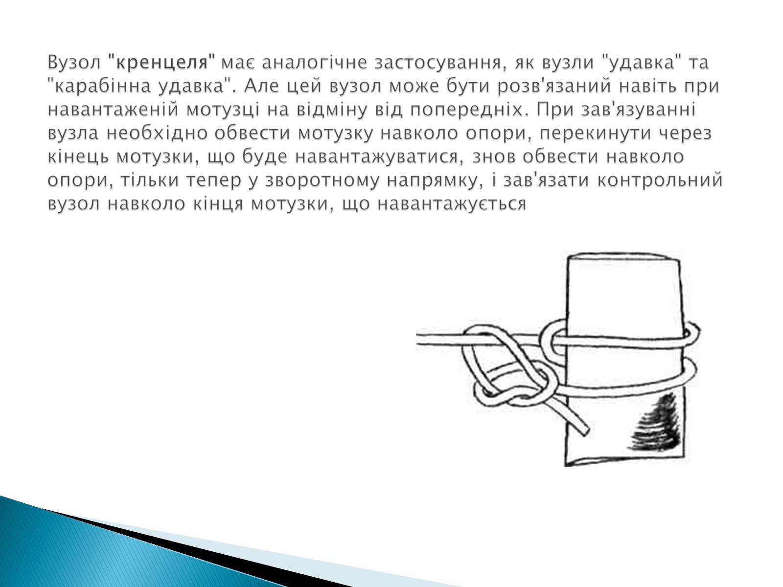 Презентація на тему «В&#8217;язання вузлів для спортивного туризму» - Слайд #13