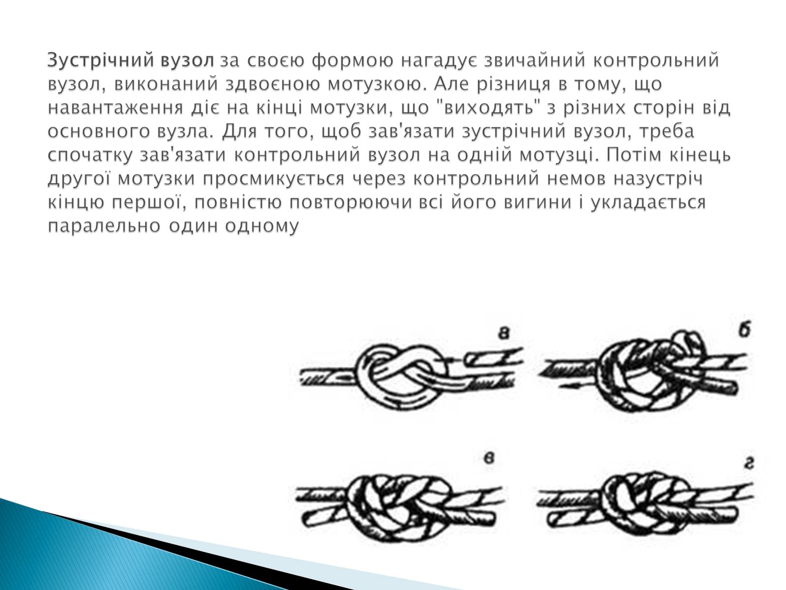 Презентація на тему «В&#8217;язання вузлів для спортивного туризму» - Слайд #5