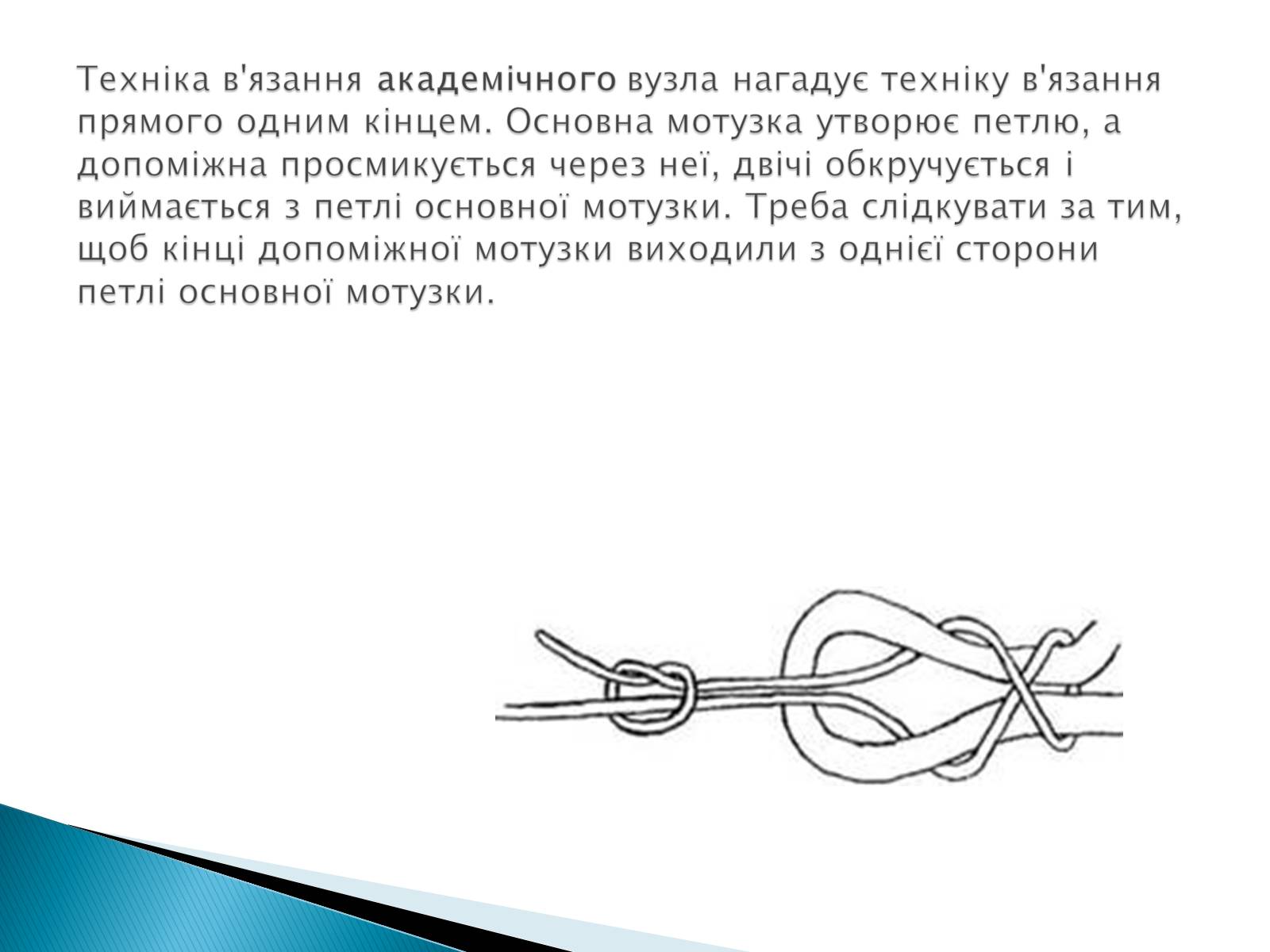 Презентація на тему «В&#8217;язання вузлів для спортивного туризму» - Слайд #8