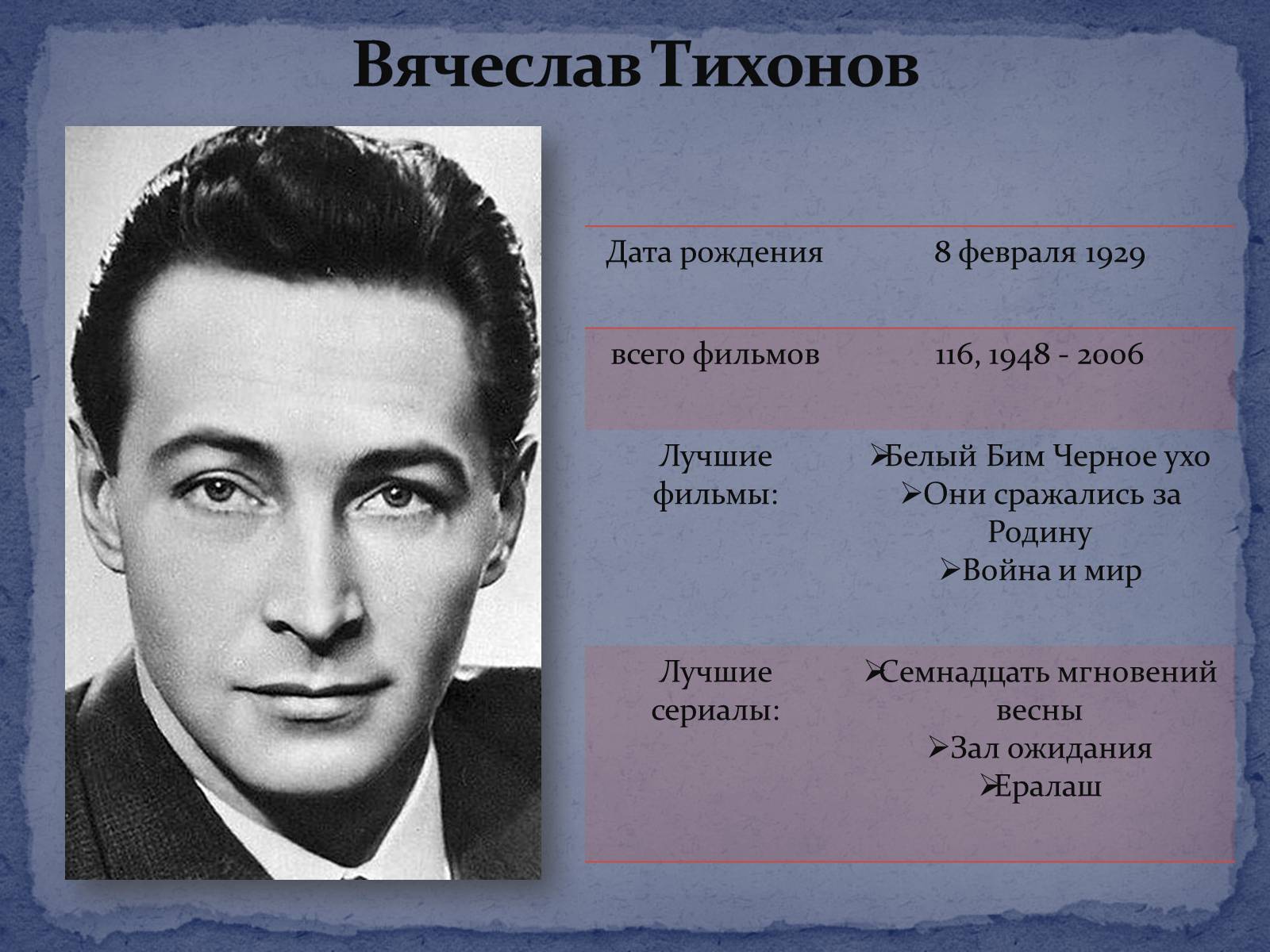 Презентація на тему «Советское кино второй половины ХХ – начала ХІ века» - Слайд #10