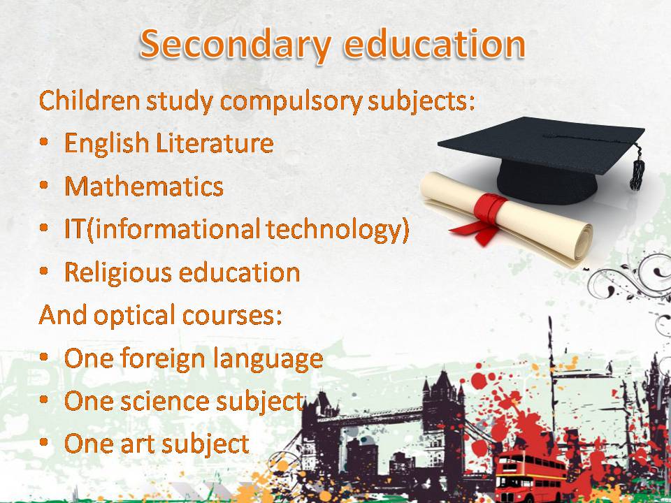 Презентація на тему «Education in Great Britain» (варіант 6) - Слайд #6