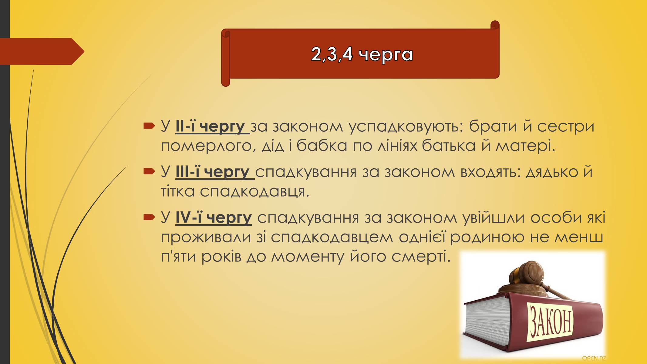 Презентація на тему «Спадкування за законом або заповітом» - Слайд #7