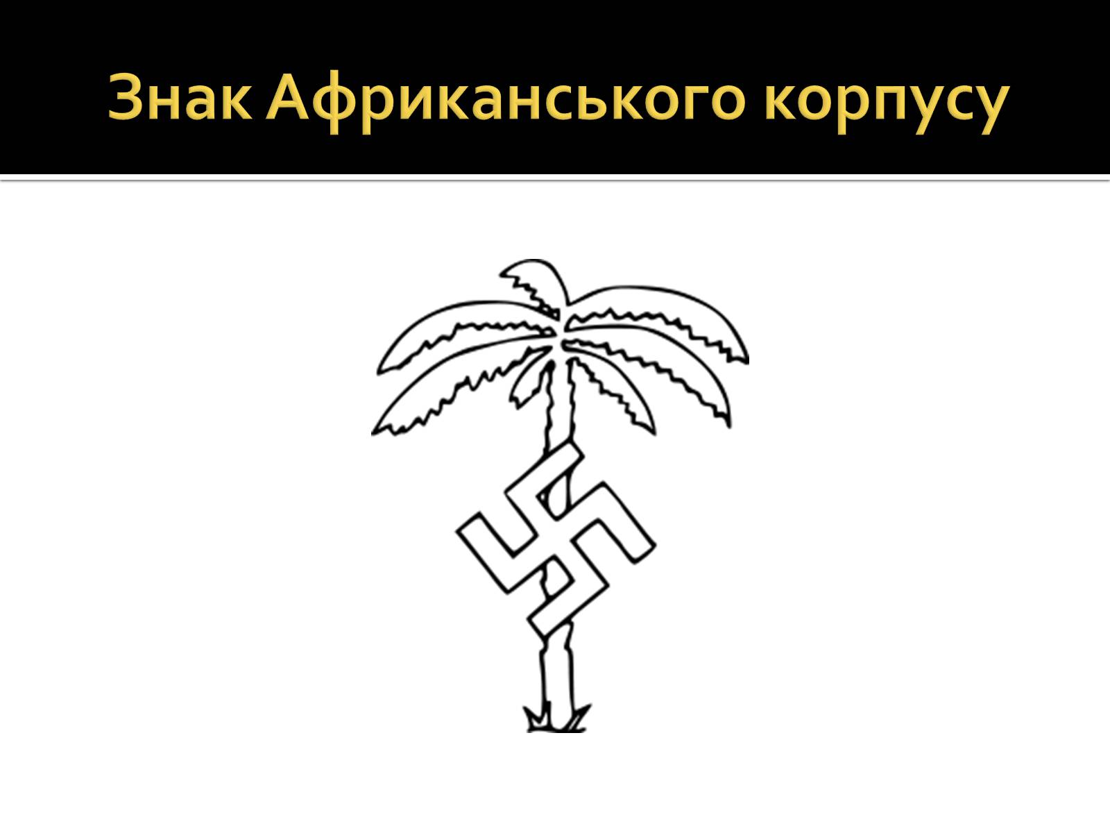 Презентація на тему «Північно-Африканська кампанія» - Слайд #5