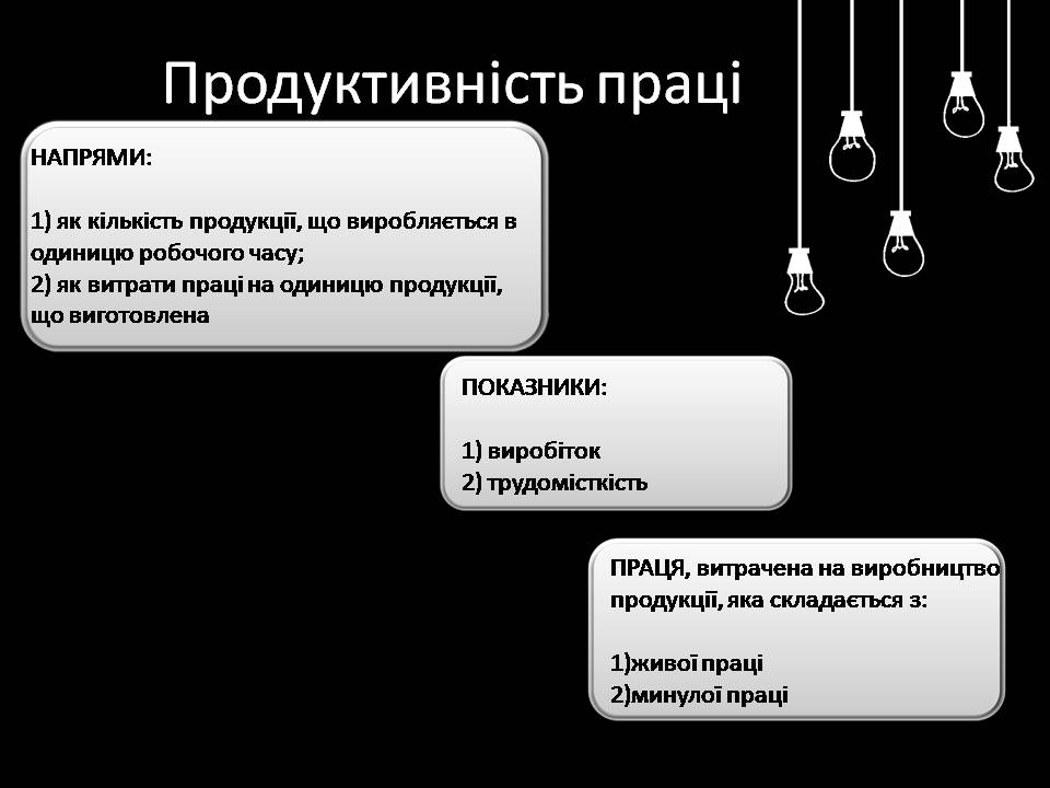 Презентація на тему «Продуктивність праці як показник економічної ефективності фірми» - Слайд #5