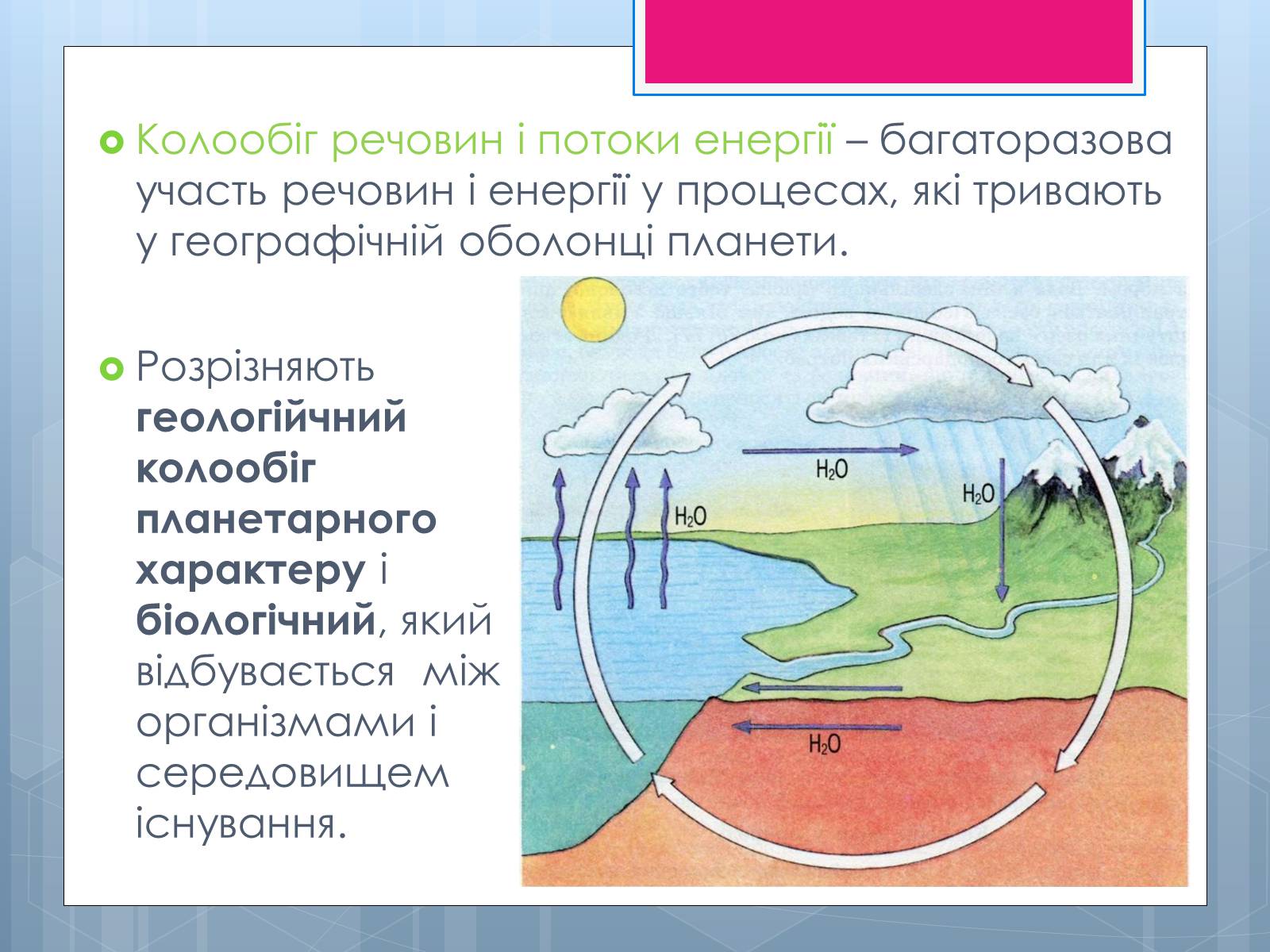 Презентація на тему «Проблема зміни ланок колообігу речовин та енергії» - Слайд #2