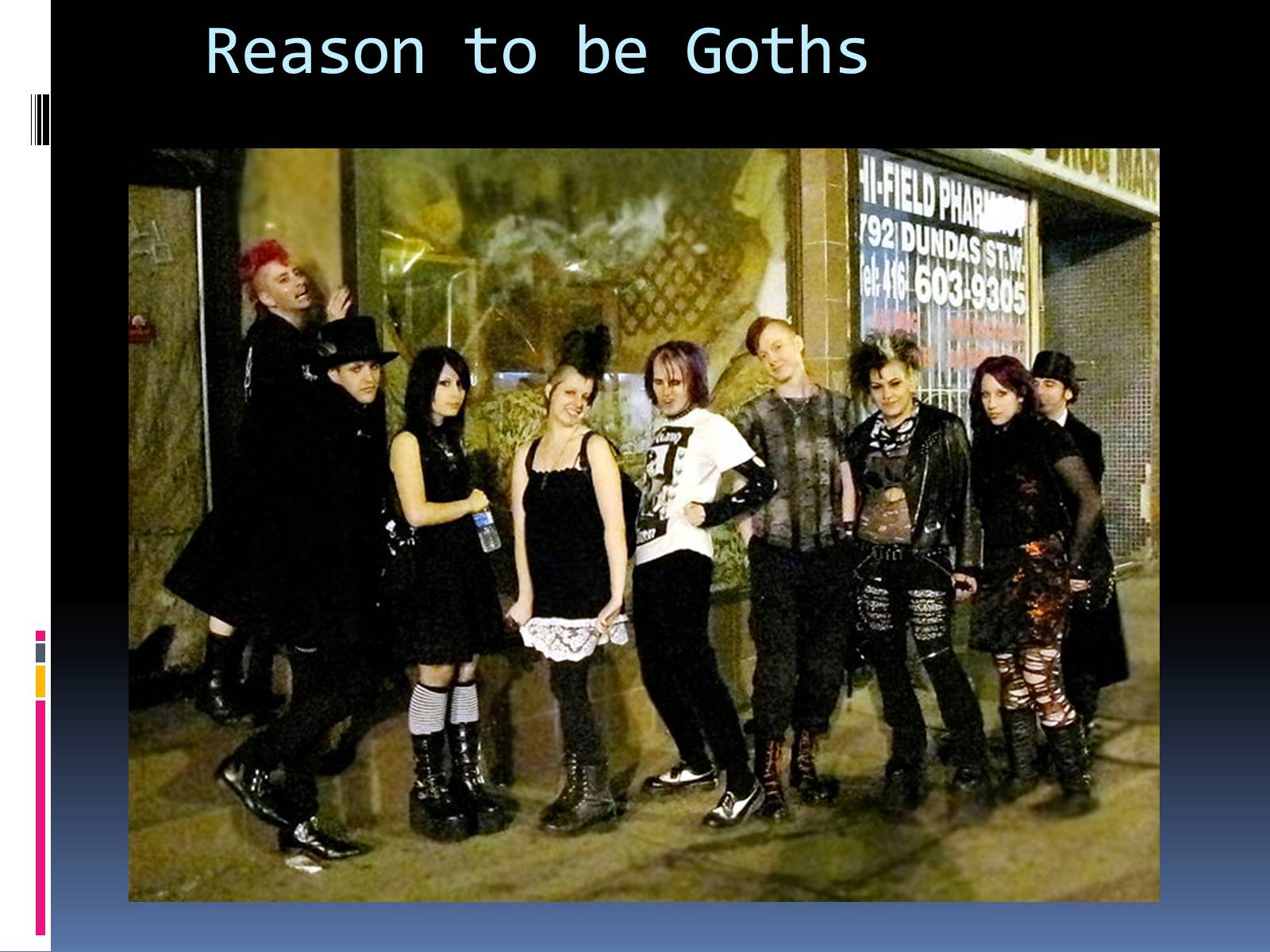 Презентація на тему «Gothic subculture» - Слайд #4
