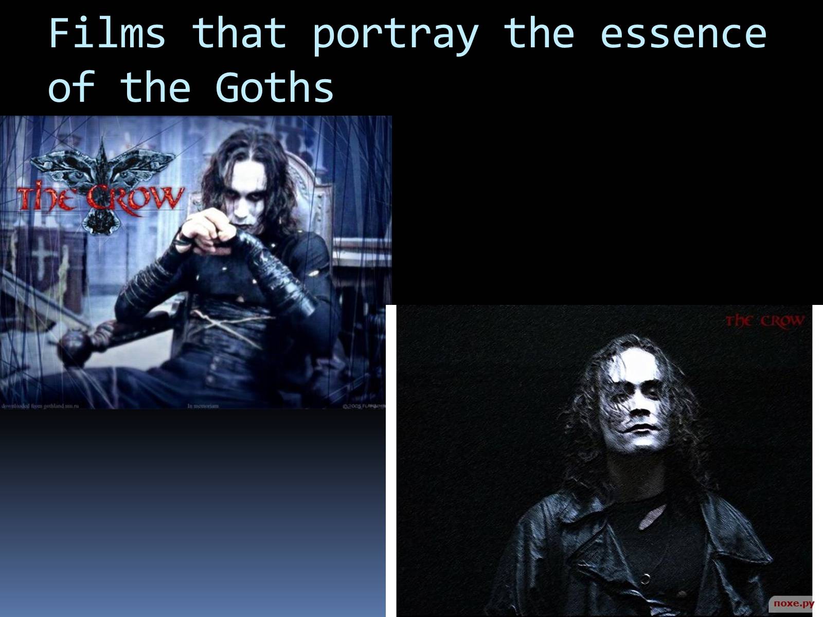 Презентація на тему «Gothic subculture» - Слайд #7
