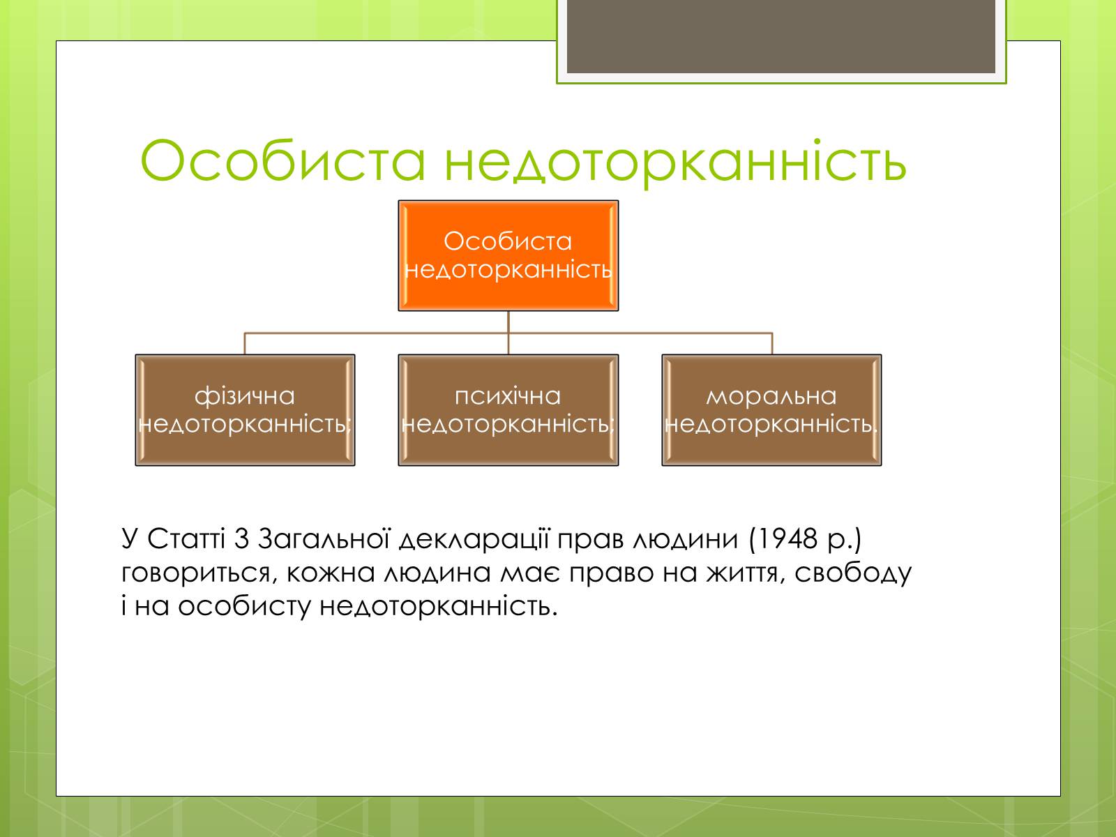 Презентація на тему «Політичні права та свободи громадян» - Слайд #7