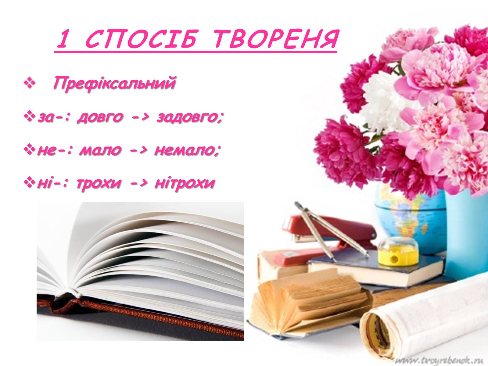 Презентація на тему «Cпособи творення прислівників» - Слайд #3