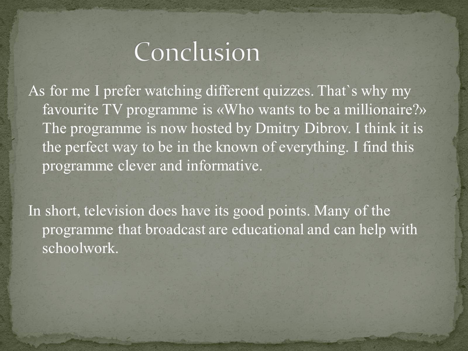 Презентація на тему «The Greatest inventors and invetentions John Logie Baird invented television» - Слайд #15