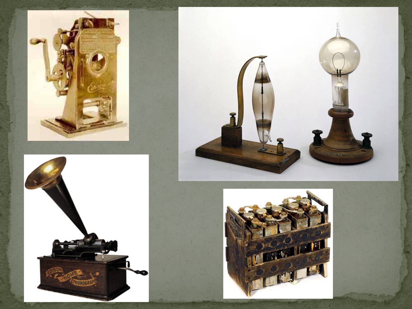 A lot of edison inventions