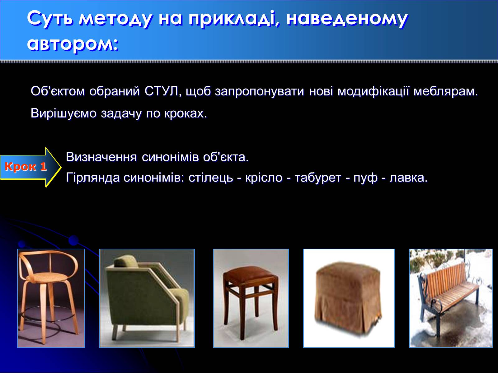 Презентація на тему «Метод гірлянд випадковостей і асоціацій» - Слайд #5