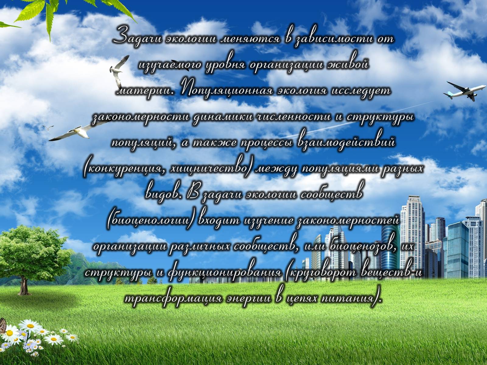 Презентація на тему «Предмет, объект, задачи и методы науки экологии» - Слайд #6