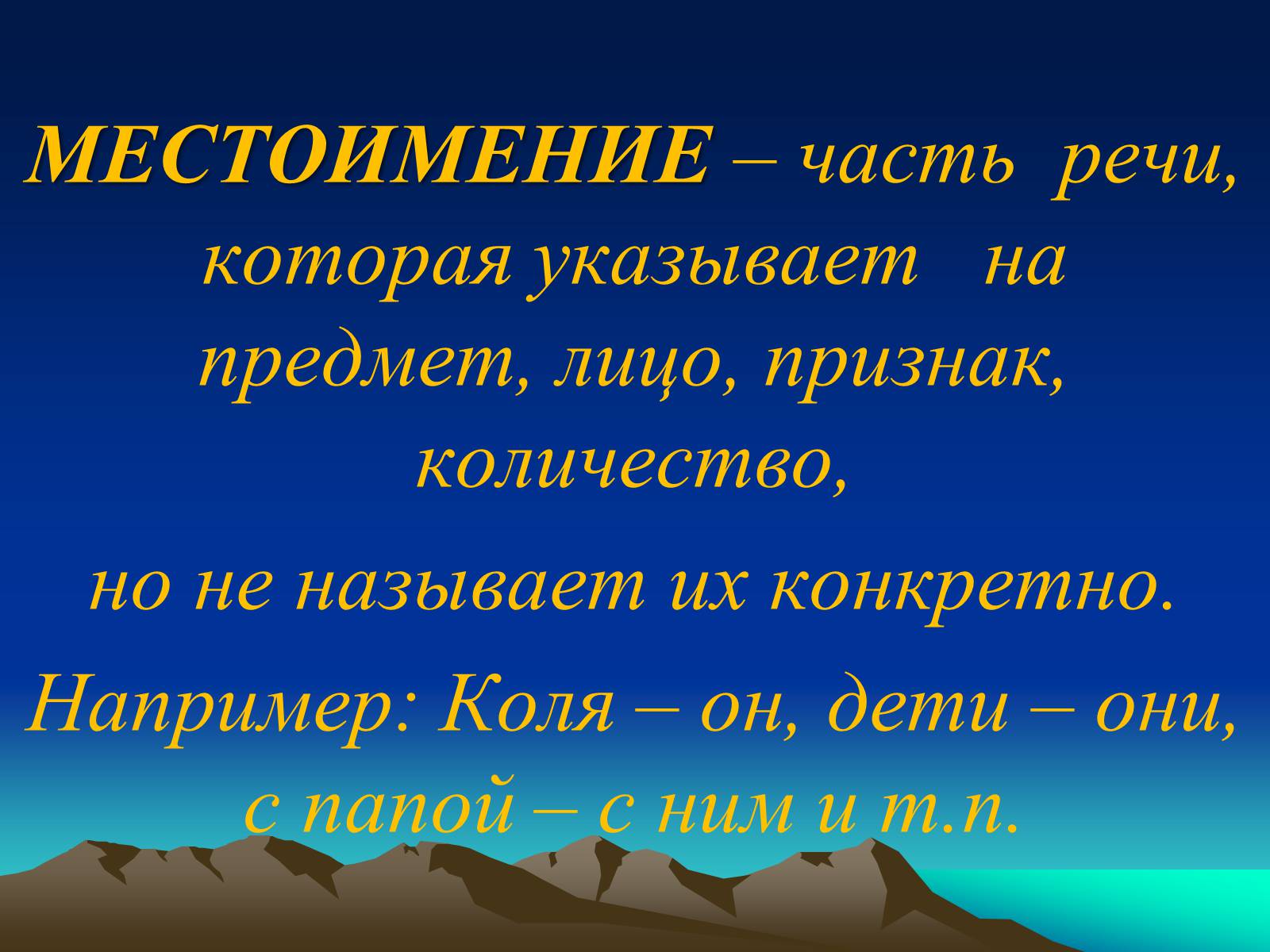 Презентація на тему «Местоимение» - Слайд #2