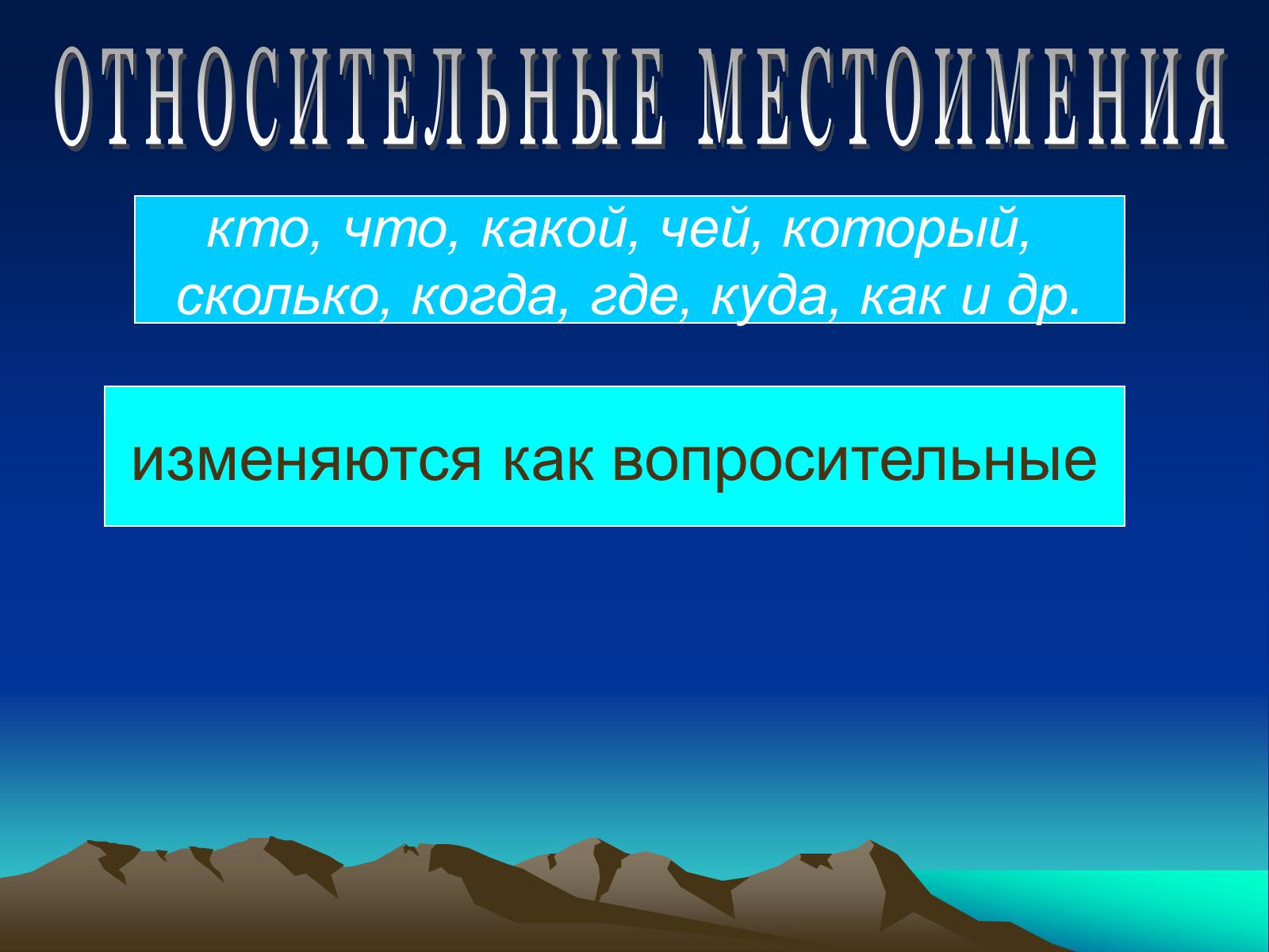 Презентація на тему «Местоимение» - Слайд #8