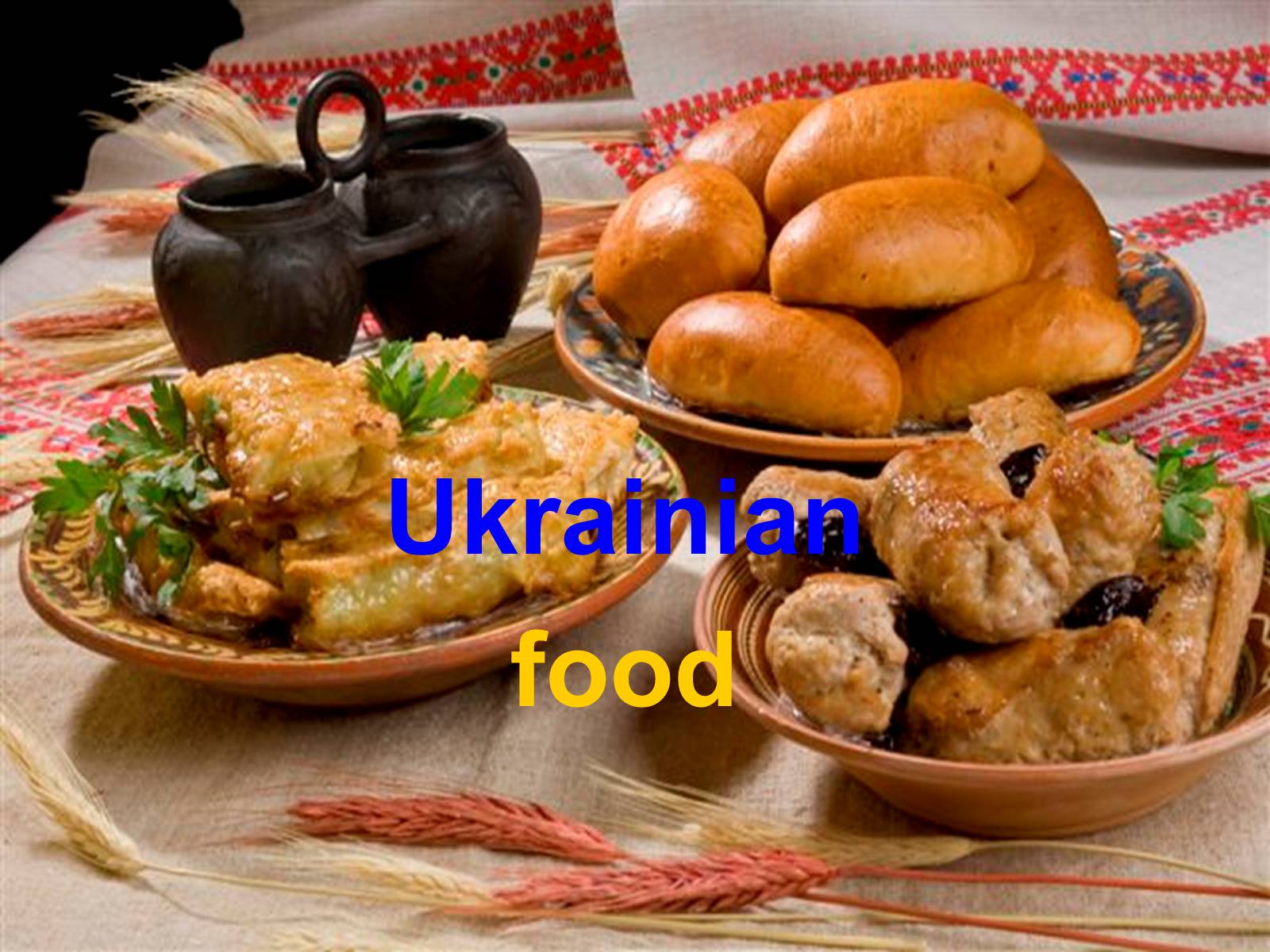 Презентація на тему «Ukrainian food» (варіант 1) - Слайд #1