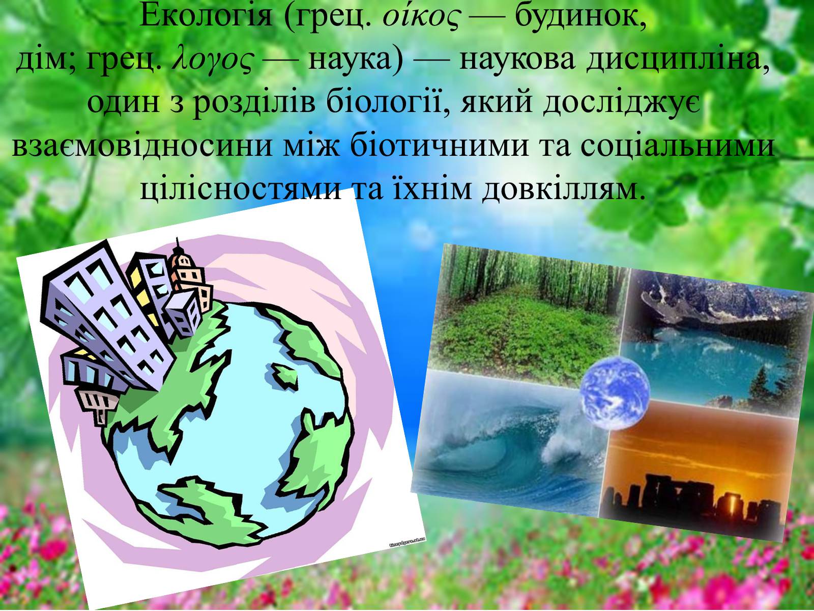 Презентація на тему «Основні поняття еколігії та її забруднення» - Слайд #2