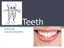 Презентація на тему «Teeth»