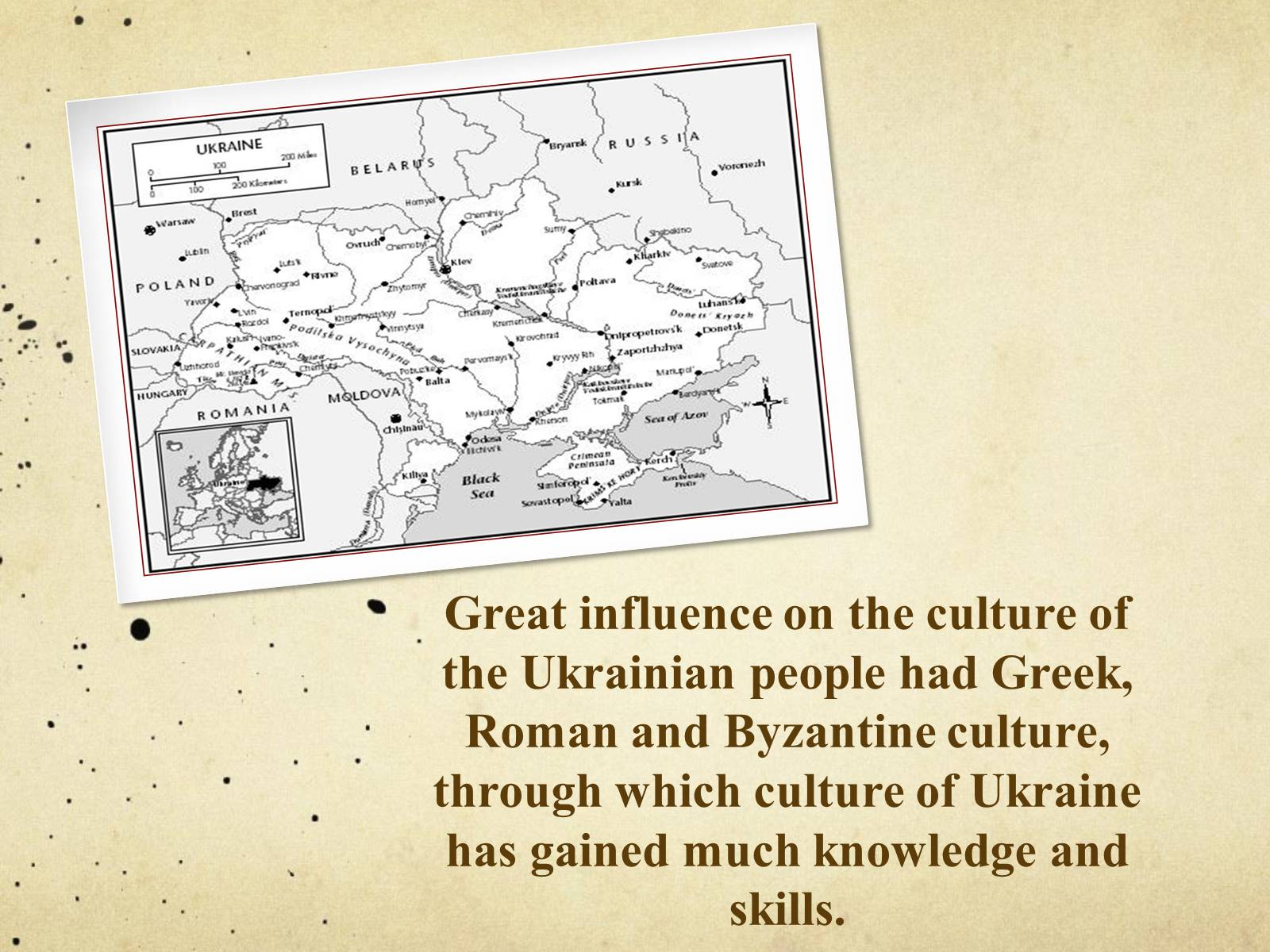 Презентація на тему «National Culture of Ukraine» - Слайд #3