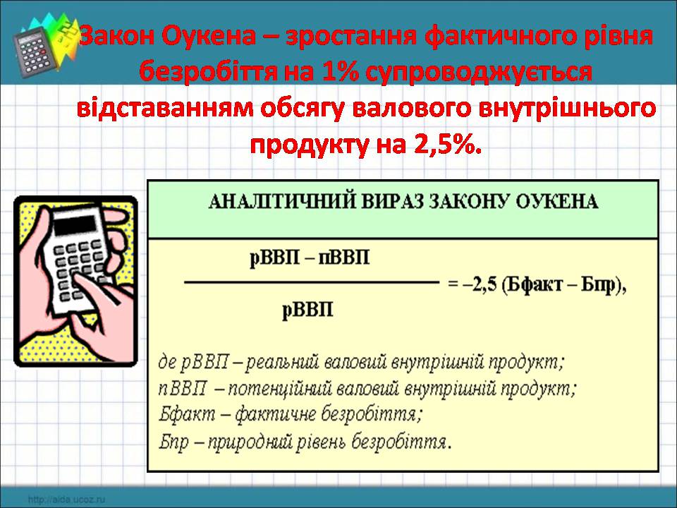 Презентація на тему «Безробіття» (варіант 9) - Слайд #6 Презентація на тему «Безробіття» (варіант 9) - Слайд #6