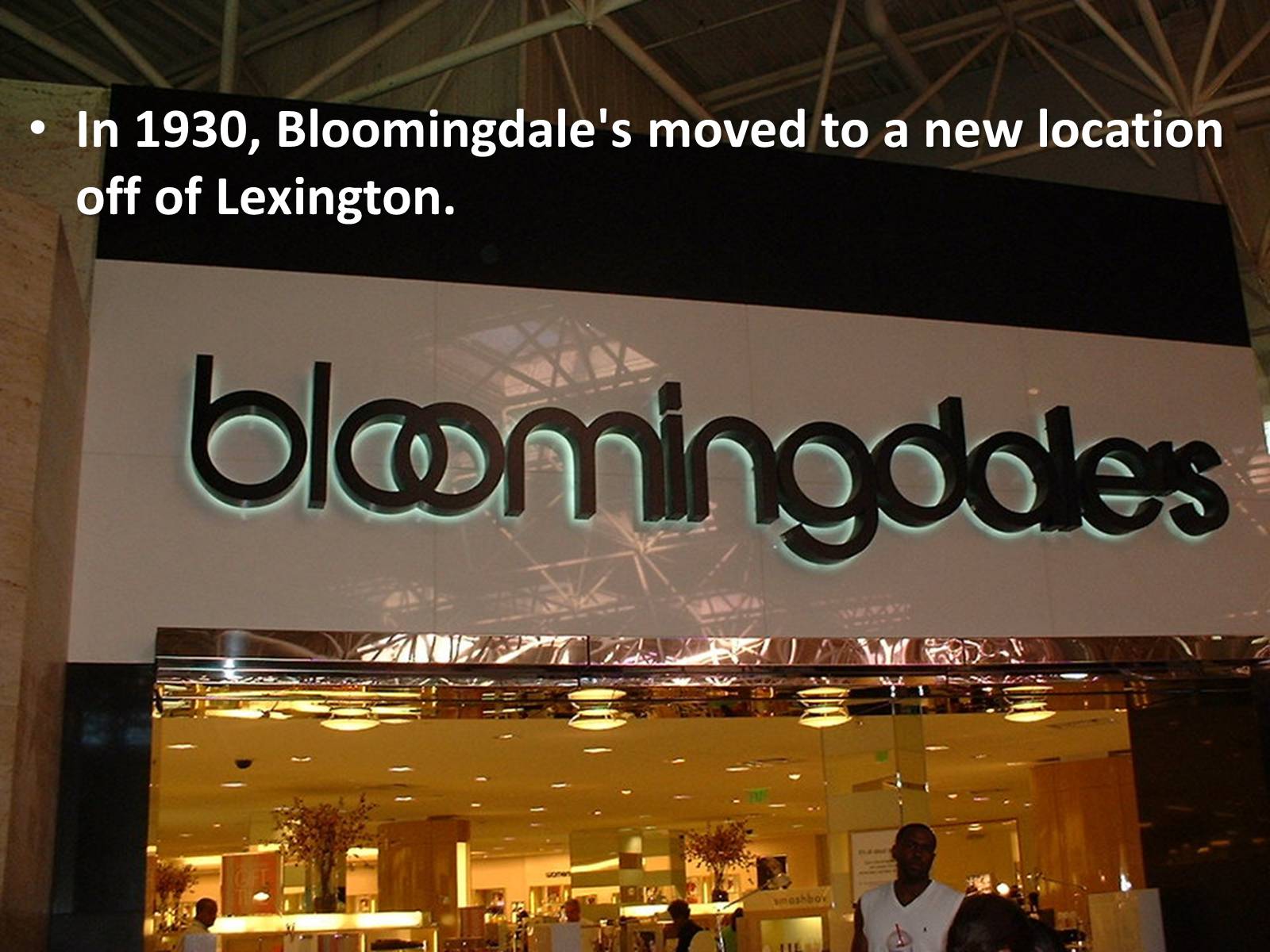 Презентація на тему «Bloomingdale&#8217;s» - Слайд #10