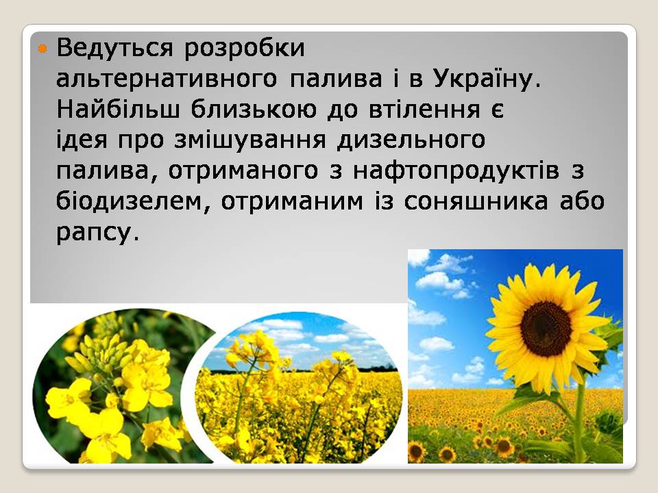 Презентація на тему «Альтернативні види палива» (варіант 6) - Слайд #11