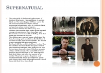 Презентація на тему «Supernatural»