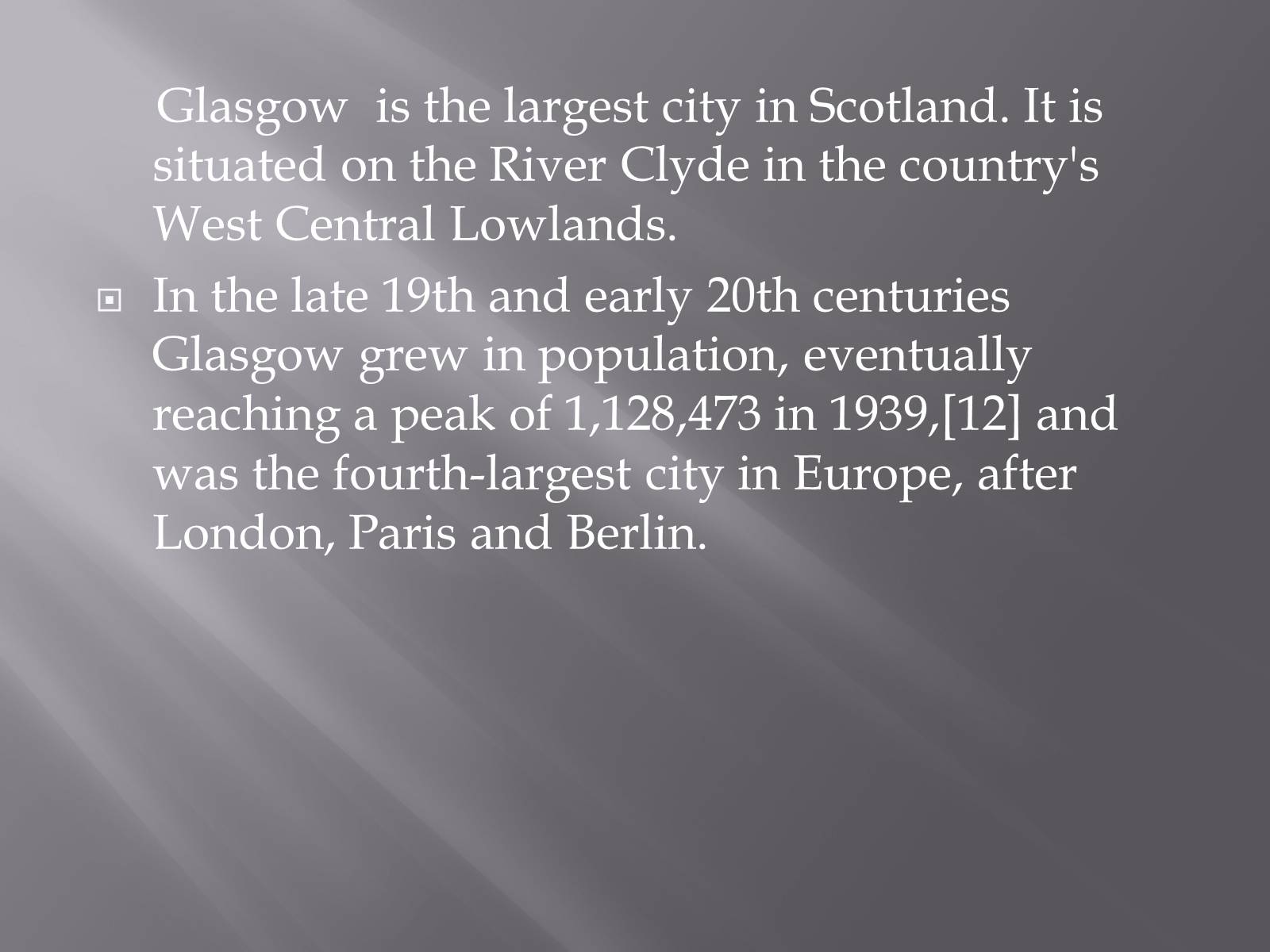 Презентація на тему «Largest cities of the United Kingdom» - Слайд #28