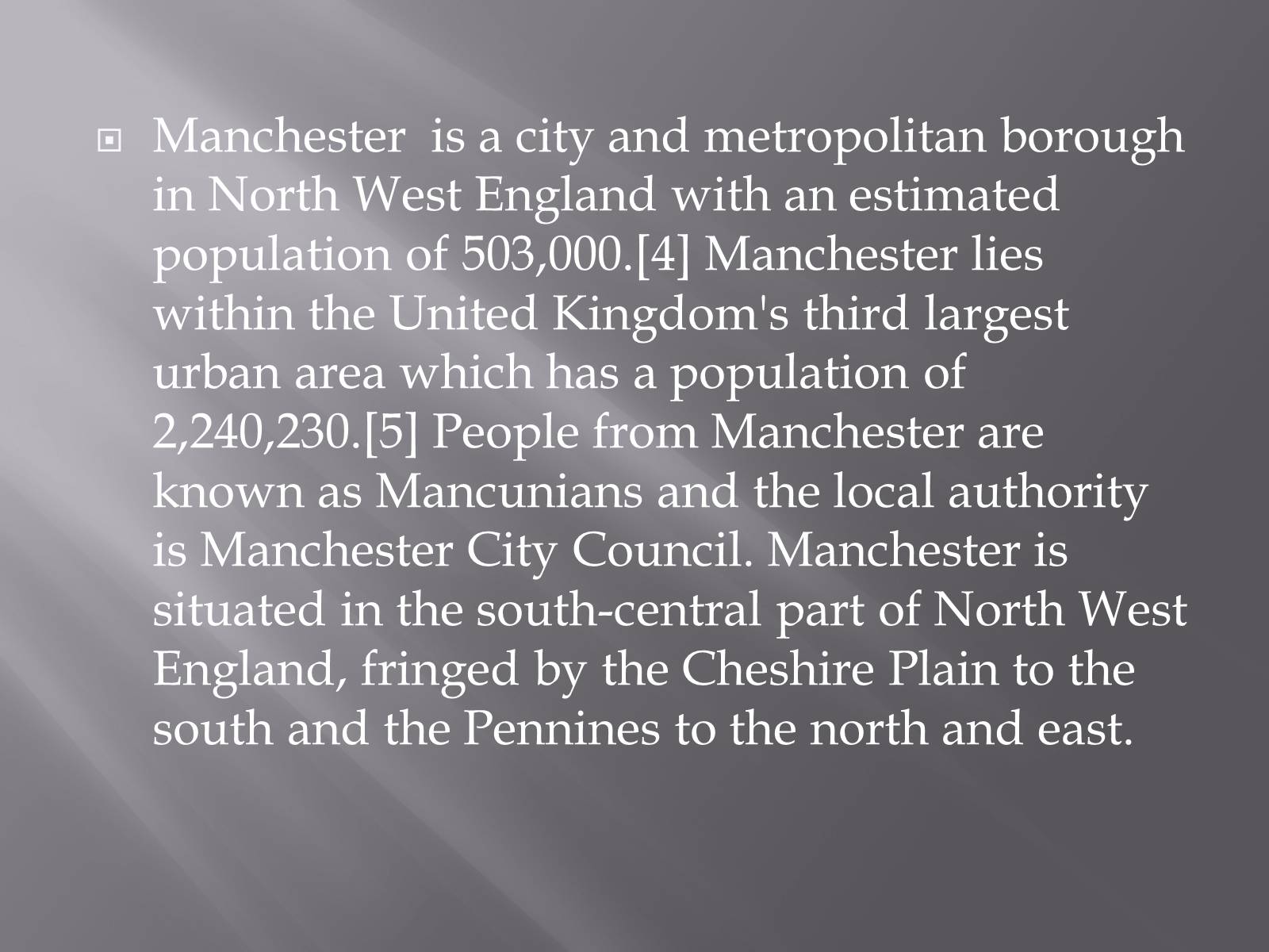 Презентація на тему «Largest cities of the United Kingdom» - Слайд #34