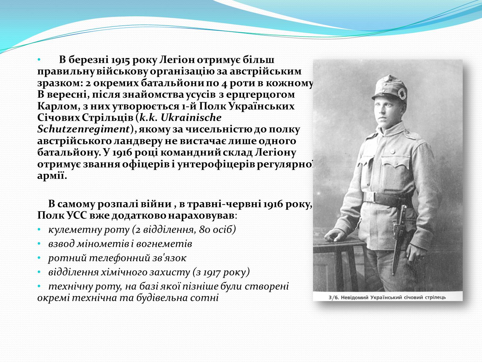 Презентація на тему «Українські січові стрільці» (варіант 2) - Слайд #10
