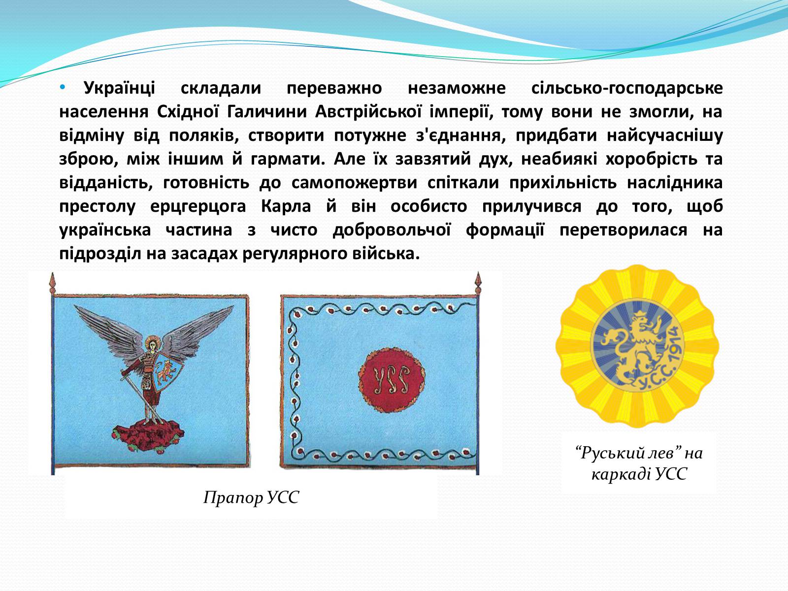 Презентація на тему «Українські січові стрільці» (варіант 2) - Слайд #3