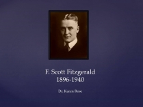 Презентація на тему «F.Scott Fitzgerald»