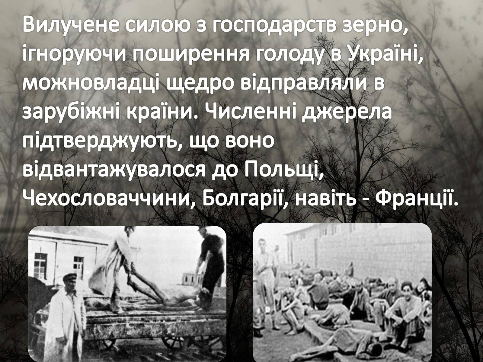 Презентація на тему «Голодомор 1946-1947 років» (варіант 5) - Слайд #7