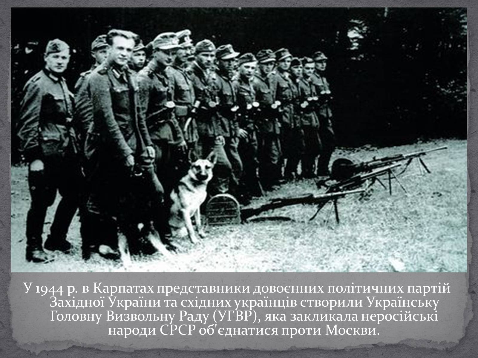 Презентація на тему «Рух опору в Україні в роки Другої Світової Війни» (варіант 1) - Слайд #14