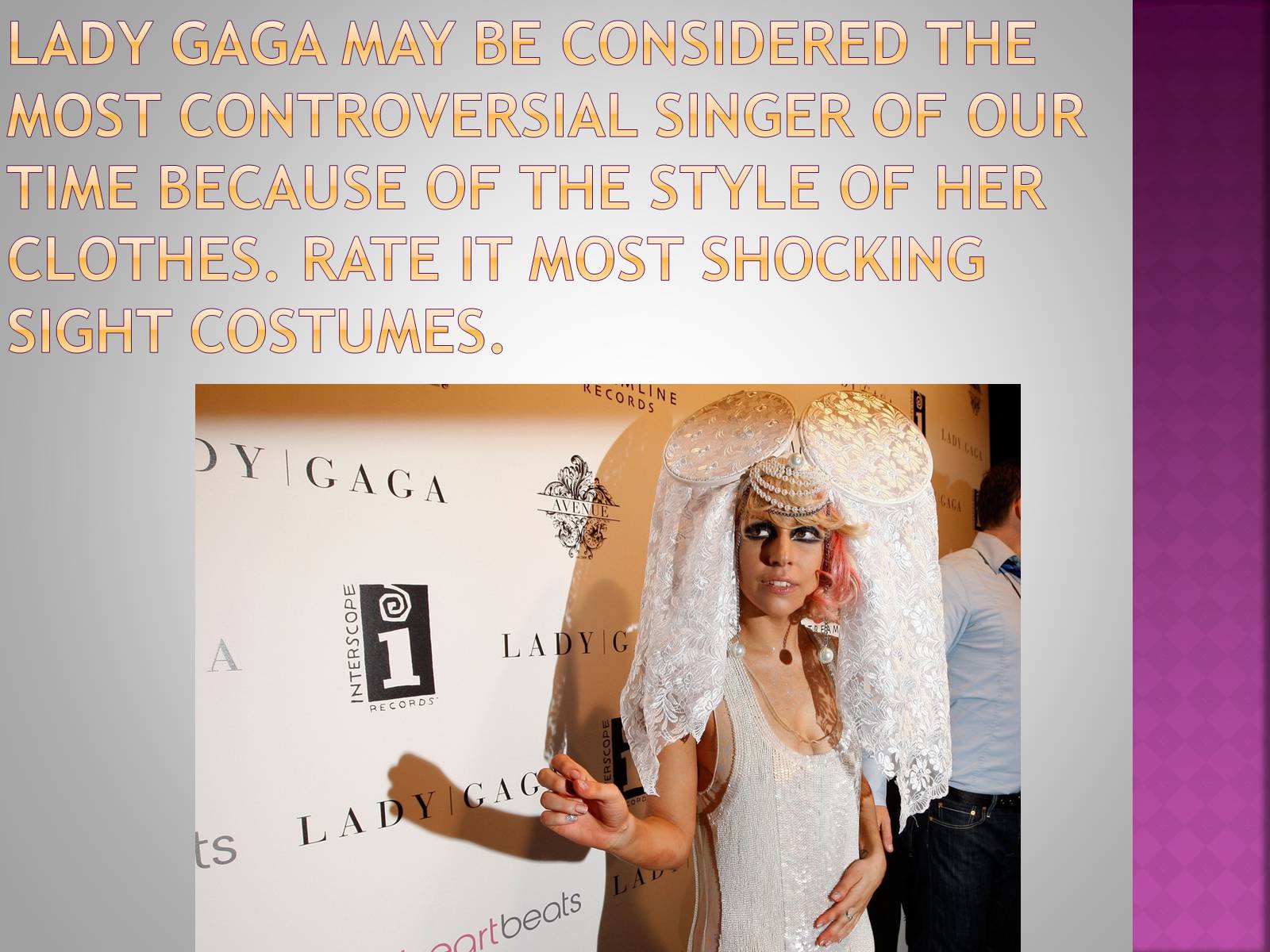 Презентація на тему «Lady Gaga» - Слайд #2