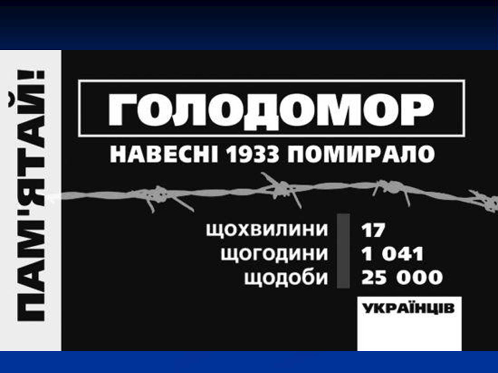 Презентація на тему «Голодомор» (варіант 5) - Слайд #31