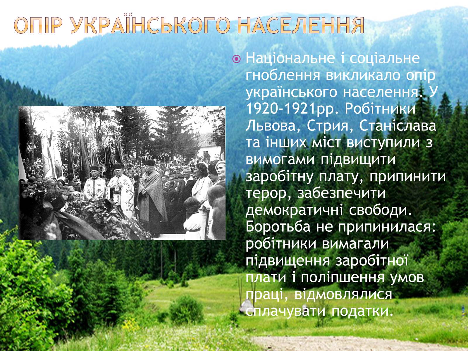 Презентація на тему «Західноукраїнські землі у складі Польщі у 1921-1938рр» - Слайд #9