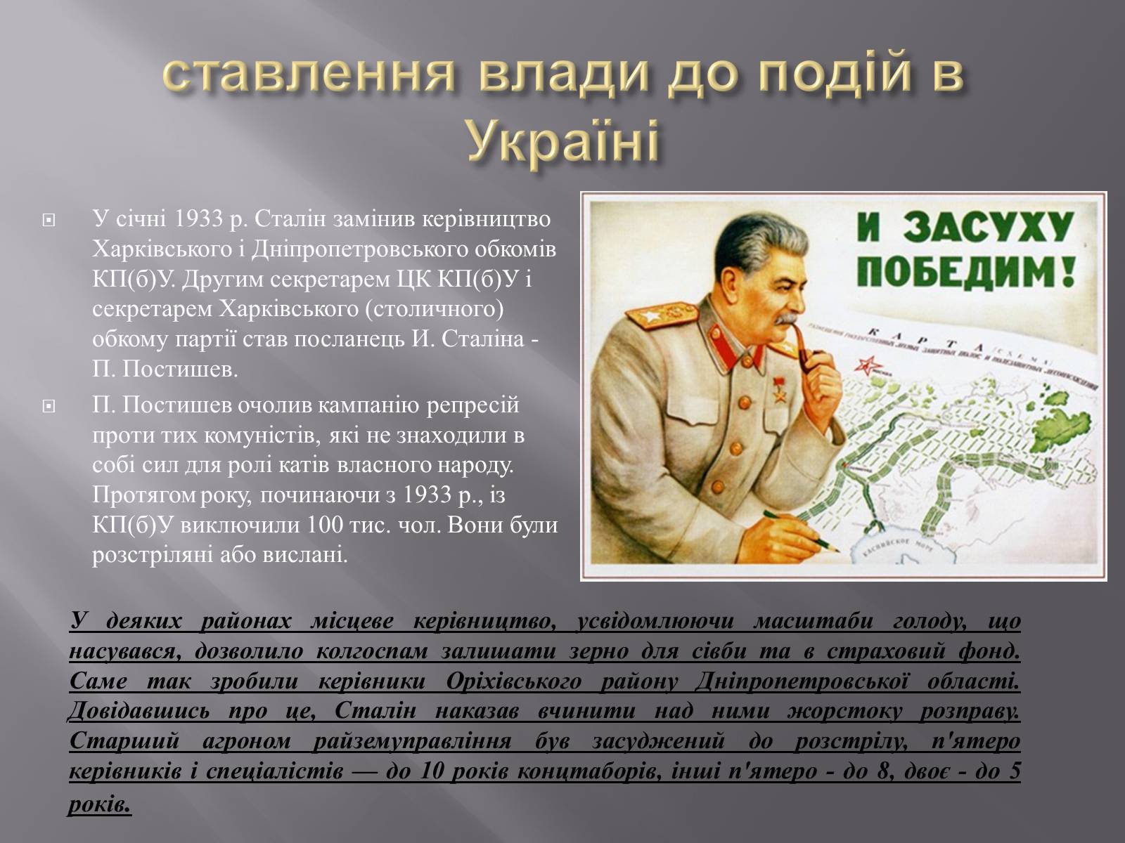 Презентація на тему «Голодомор» (варіант 1) - Слайд #15