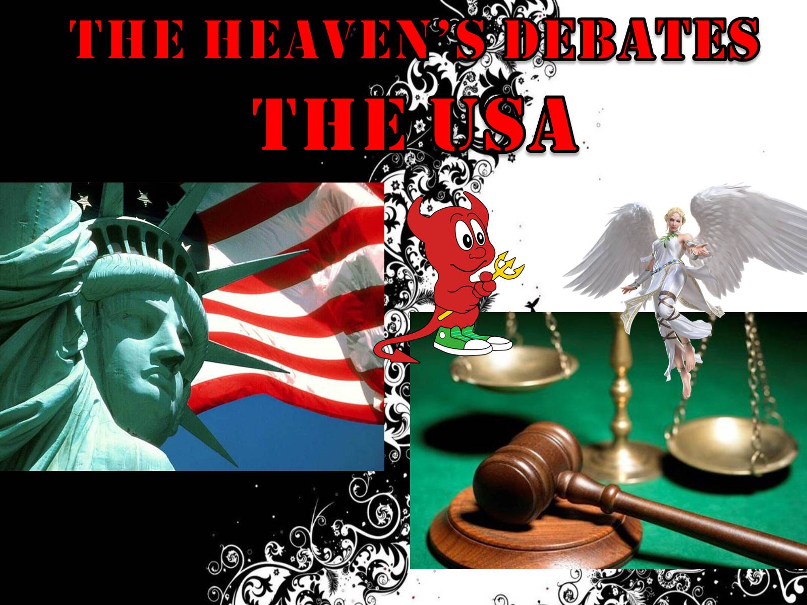 Презентація на тему «The Heaven&#8217;s Debates The USA» - Слайд #1