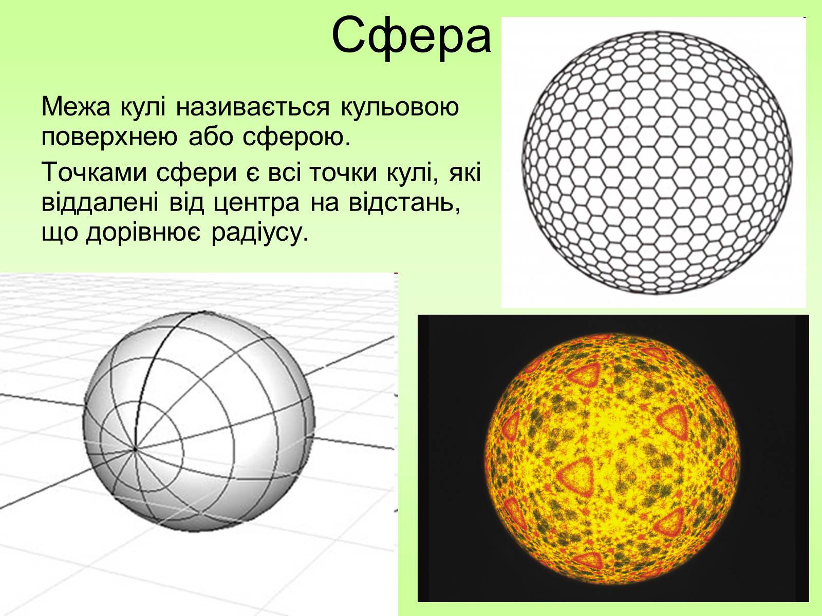 Сфера том. Шар или сфера. Виды сфер. Шар жана сфера. Точка на сфере.