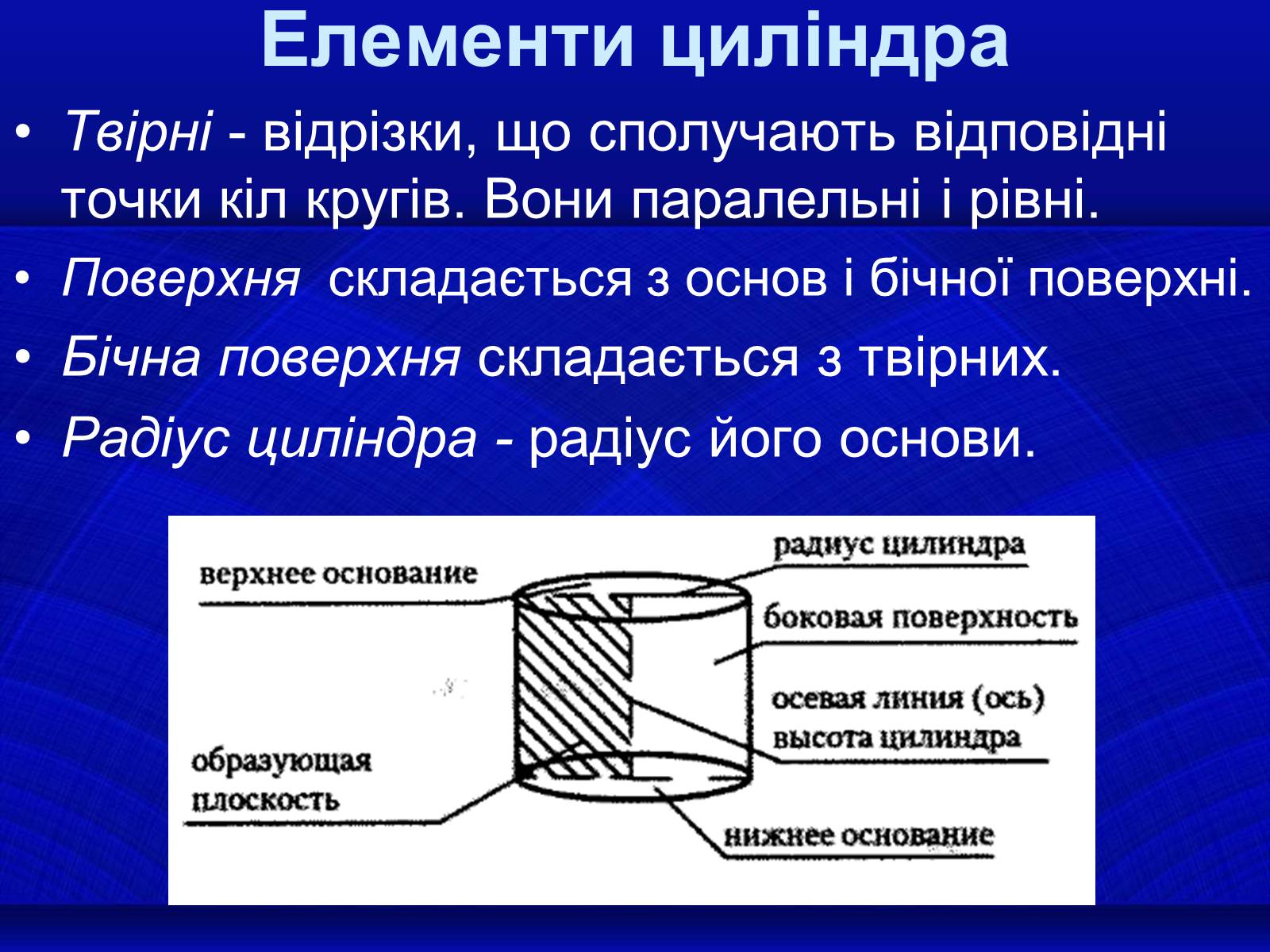 Презентація на тему «Циліндри» - Слайд #3