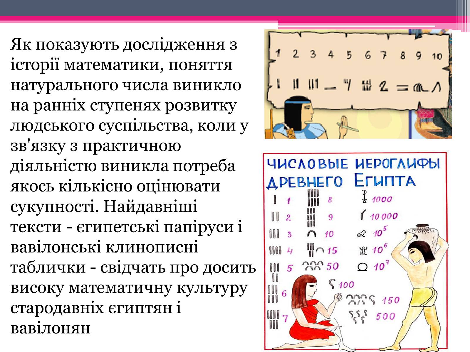 Презентація на тему «Історія розвитку натуральних чисел» - Слайд #3