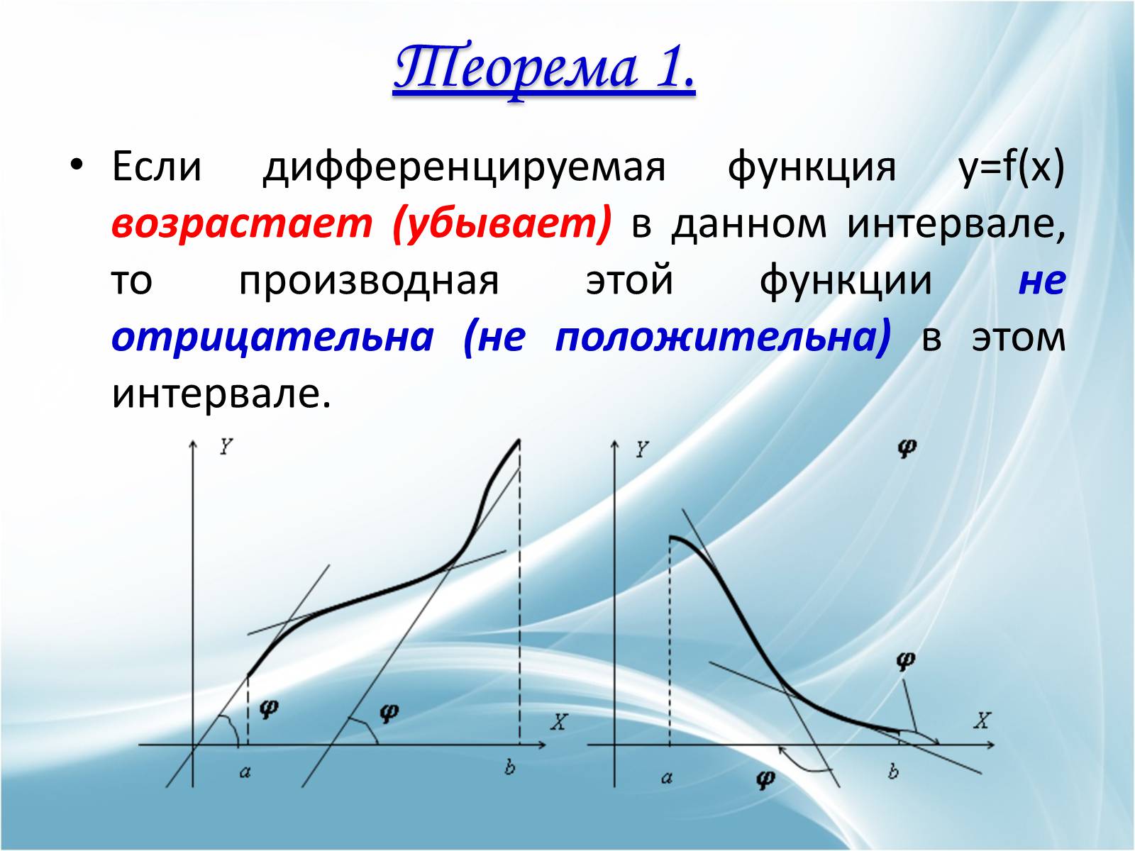 Презентація на тему «Применение производной к исследованию и построению графиков функций» - Слайд #5