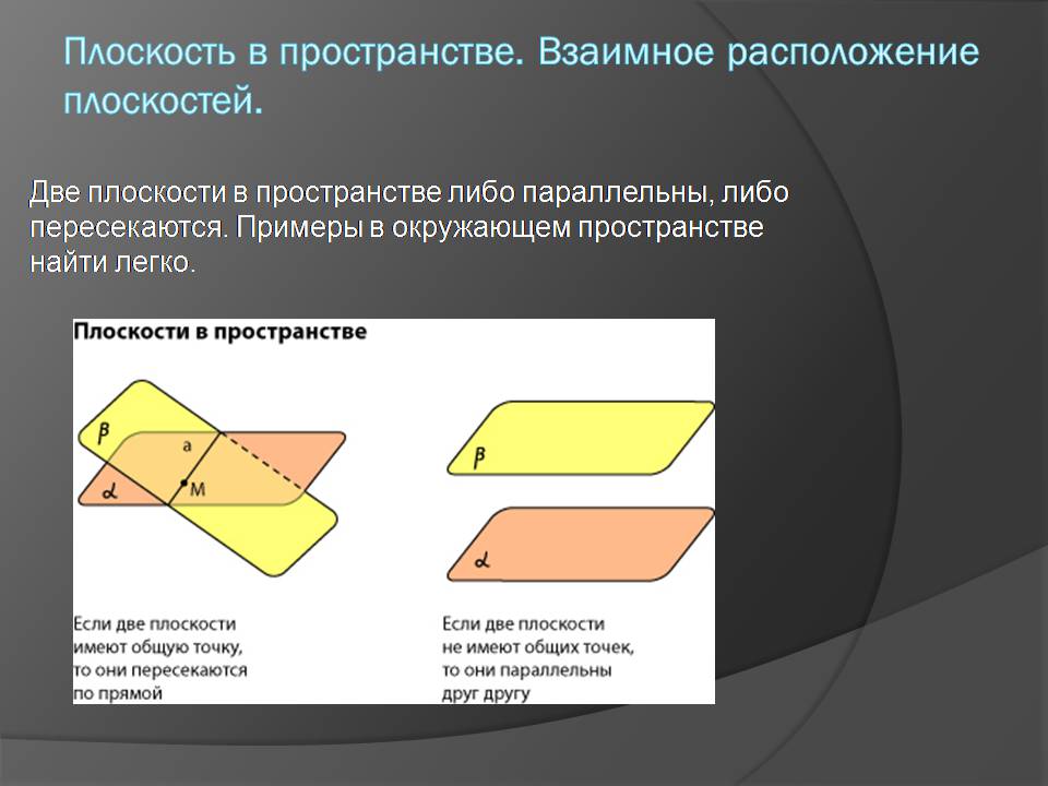 Презентація на тему «Начальные сведения по стереометрии» - Слайд #6