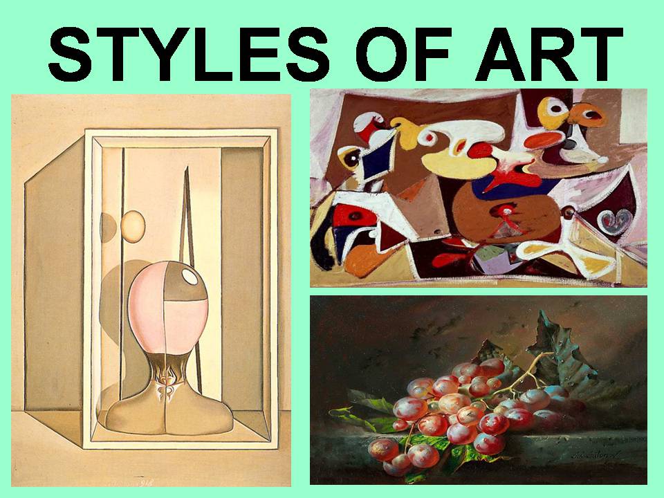 Презентація на тему «Styles of art» - Слайд #1