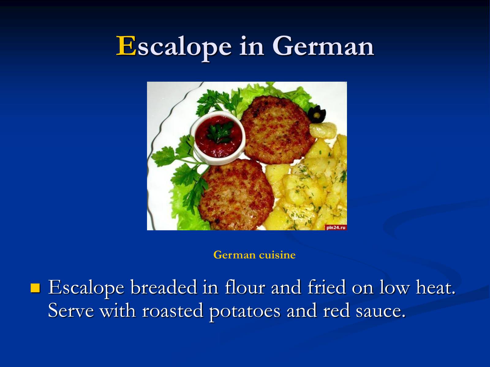 Презентація на тему «European cuisine» - Слайд #6