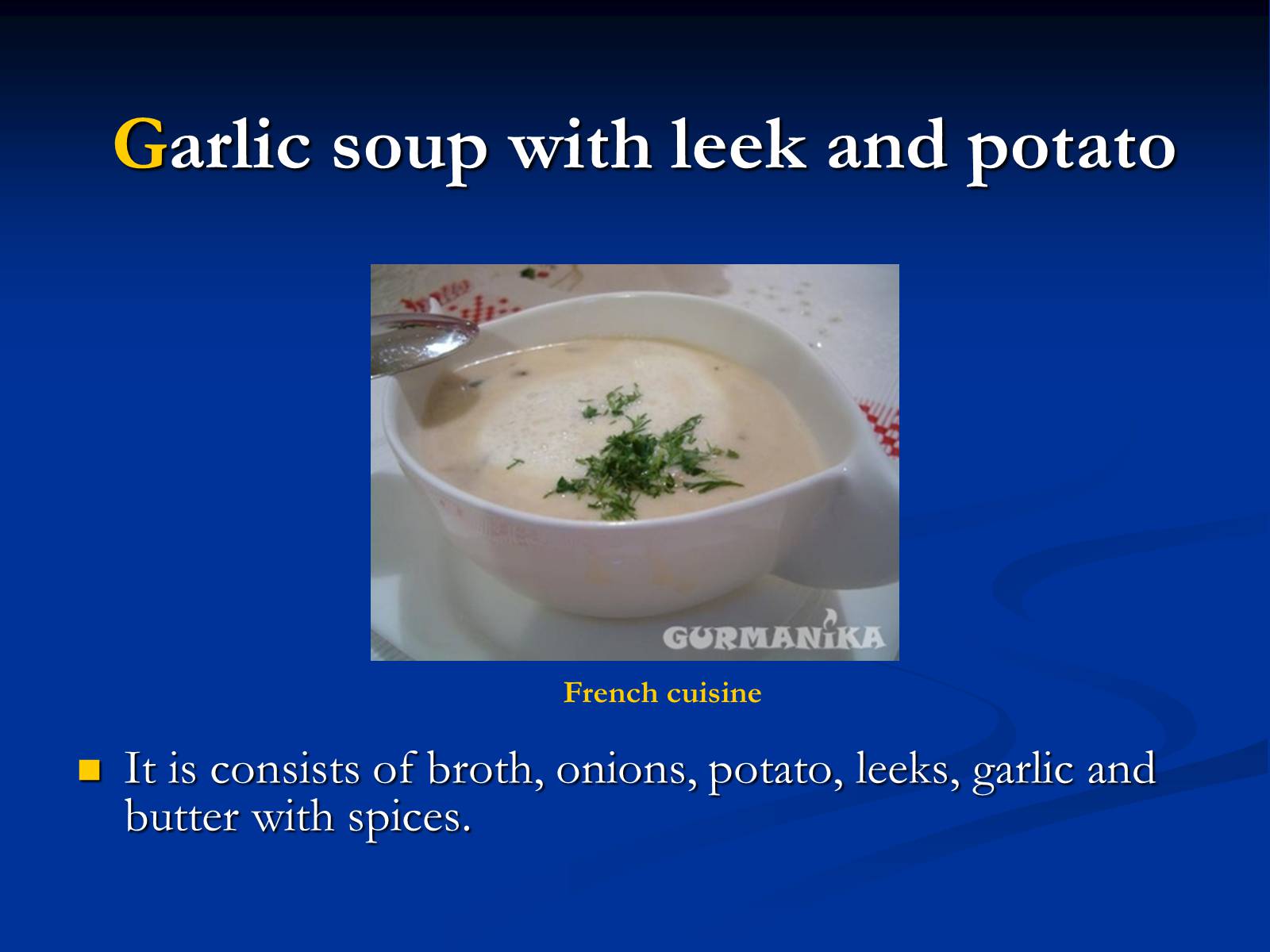 Презентація на тему «European cuisine» - Слайд #8