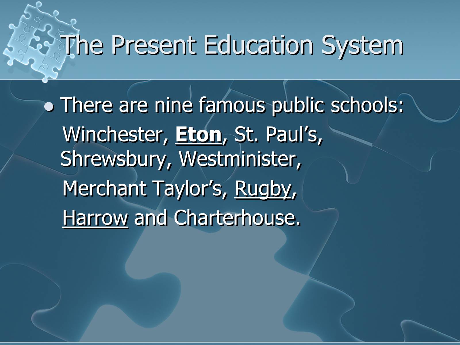 Презентація на тему «British Education System» - Слайд #12